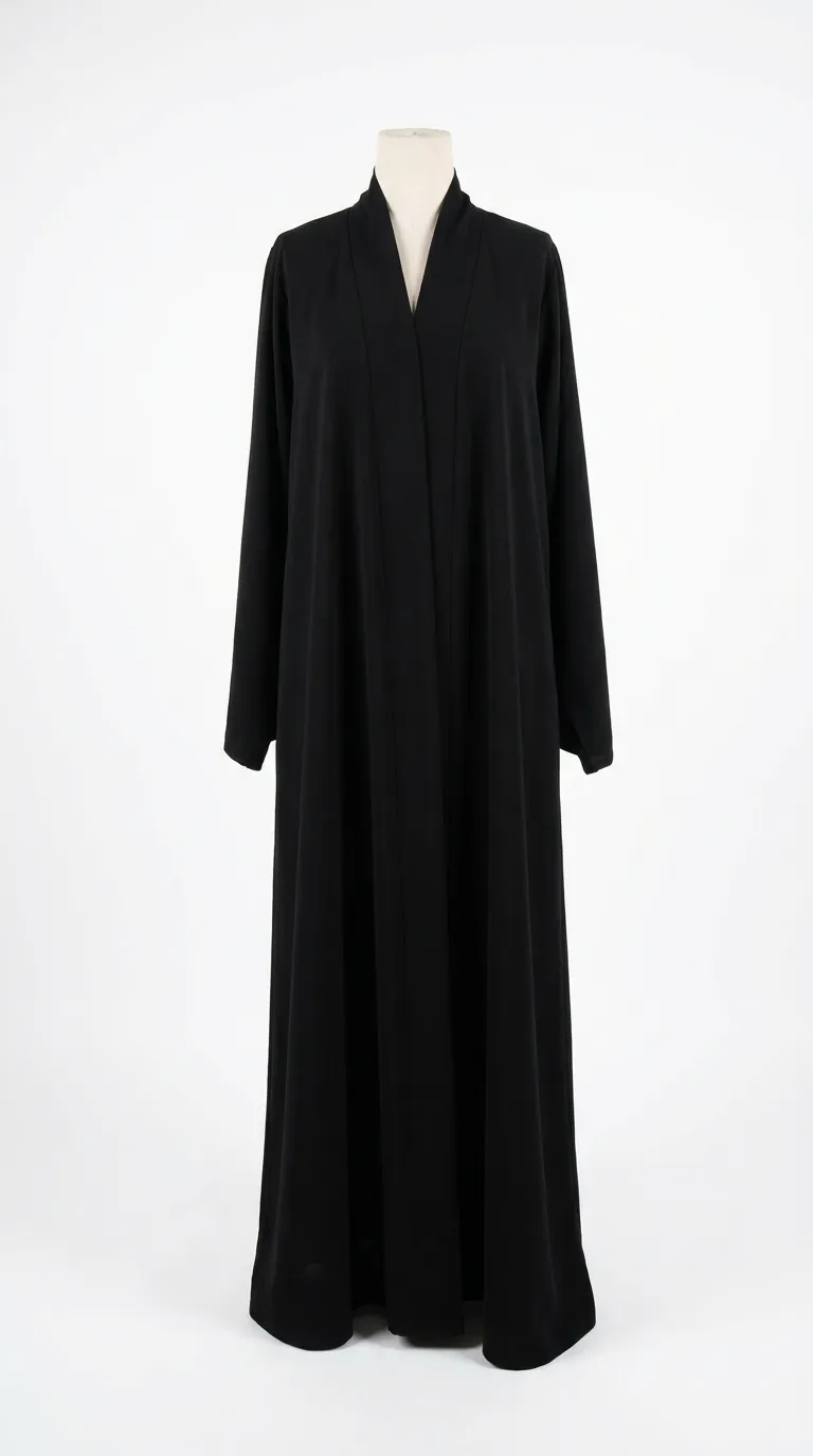 Pink Abaya Front