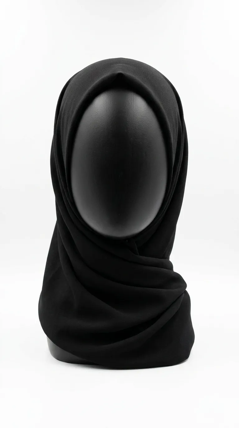 Nude Pink Hijab Front