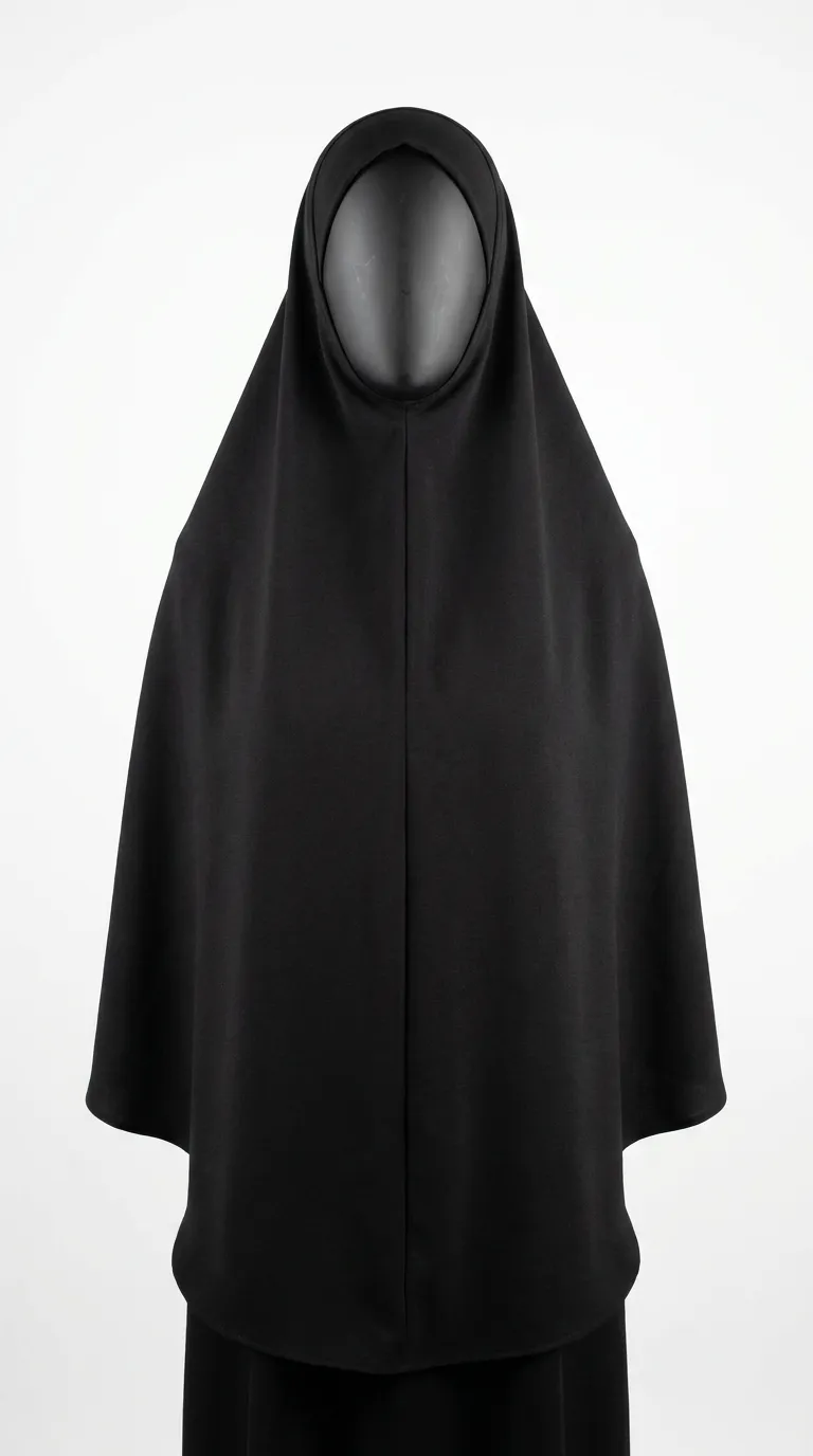 Black Khimar Front