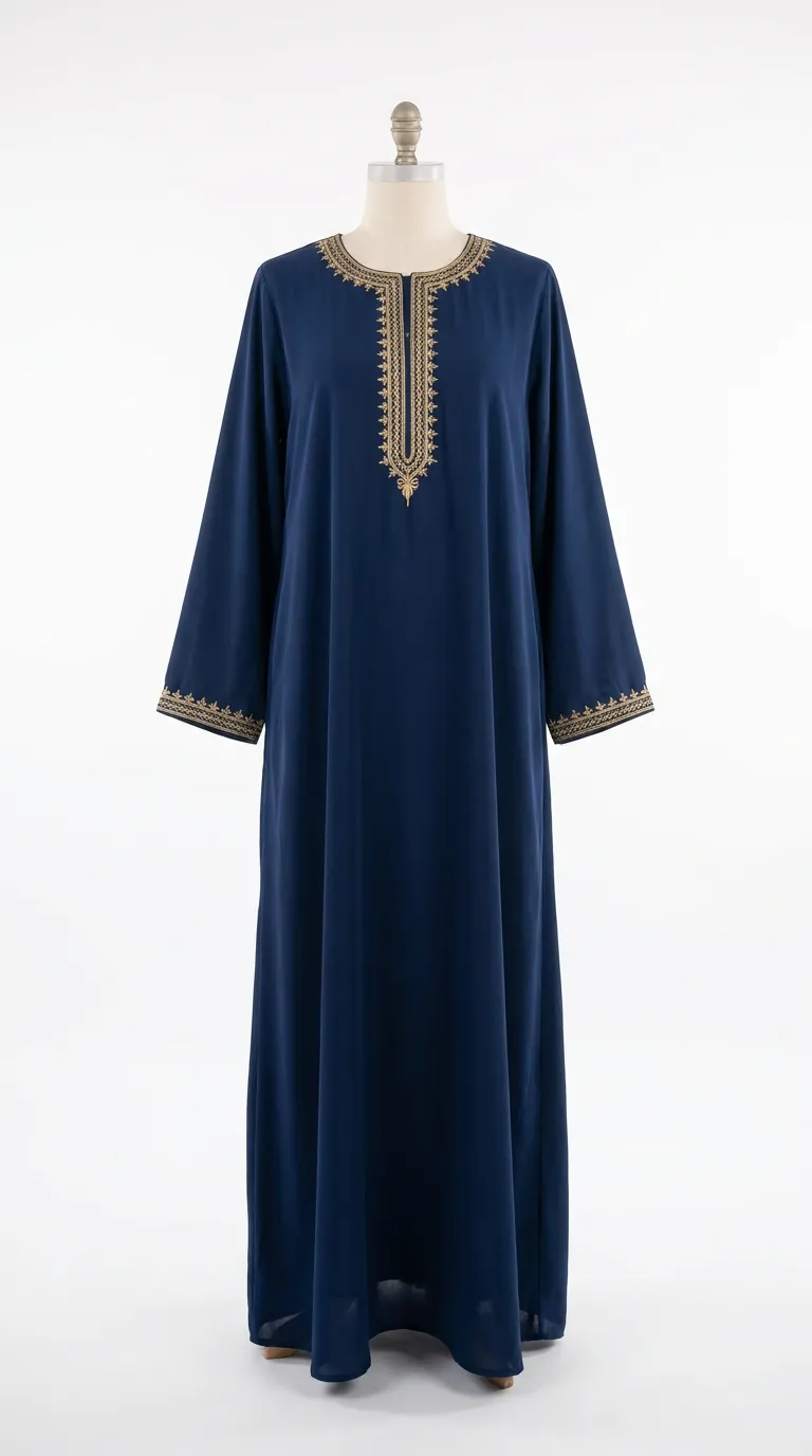 Blue Jalabiya Front