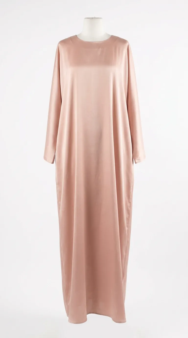 Nude Pink Jalabiya Front