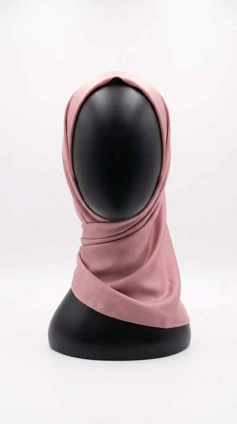 Pink Hijab Front