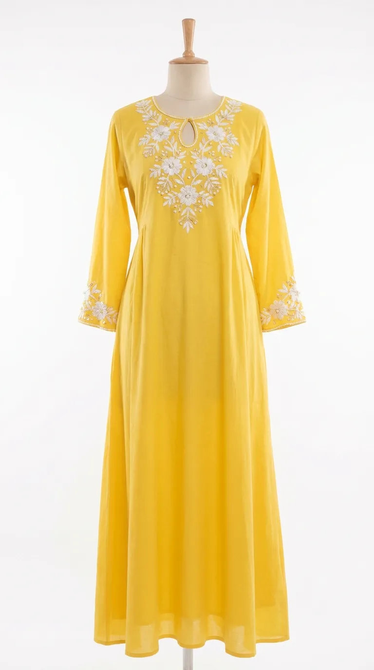 Yellow Jalabiya Front