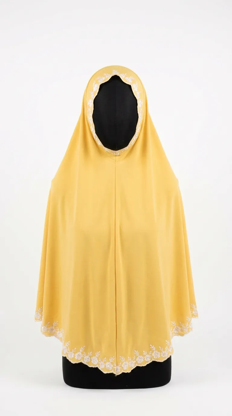 Yellow Khimar Front