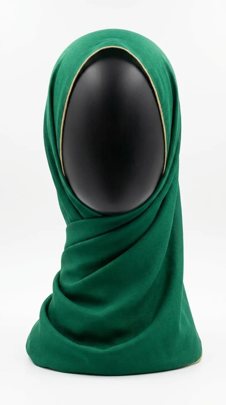 Green Hijab Front