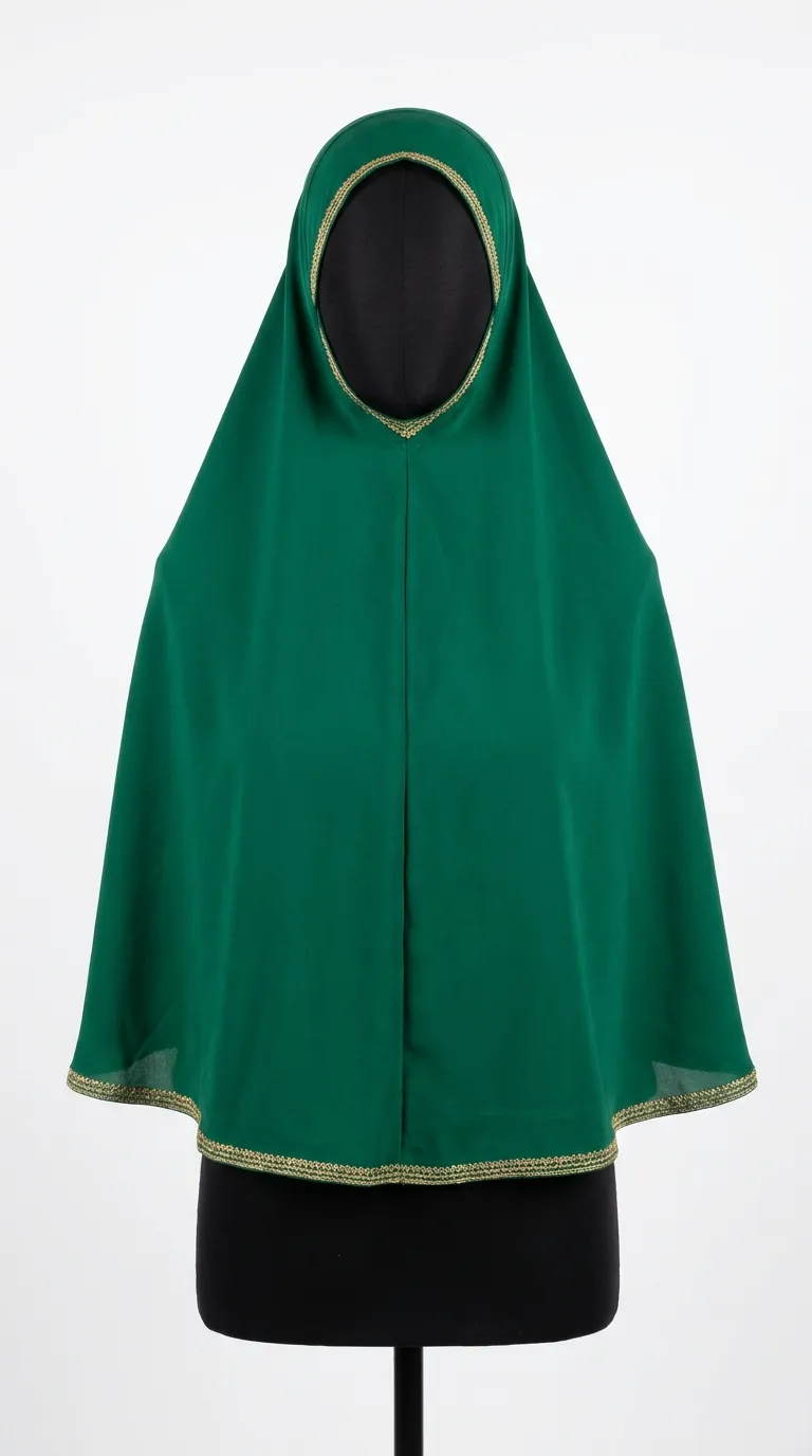 Green Khimar Front
